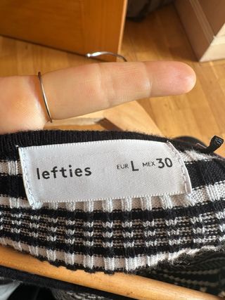 Camiseta Larga Rayas Lefties Talla L