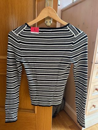 Camiseta Larga Rayas Lefties Talla L