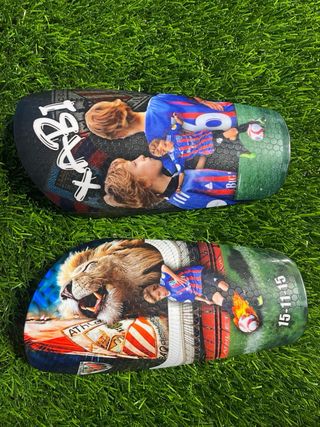 Espinilleras personalizadas fútbol