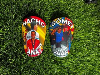 Espinilleras personalizadas fútbol