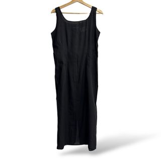 Talla L - Kimono floral y vestido negro