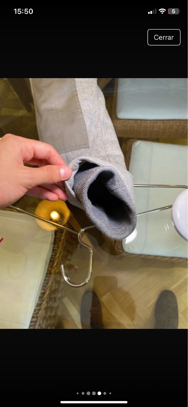 Abrigo Napapijri gris con chaleco interior