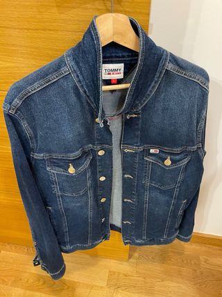 Cazadora Vaquera Tommy Jeans Mujer Talla L