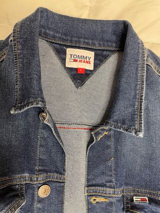 Cazadora Vaquera Tommy Jeans Mujer Talla L