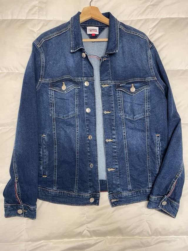 Cazadora Vaquera Tommy Jeans Mujer Talla L