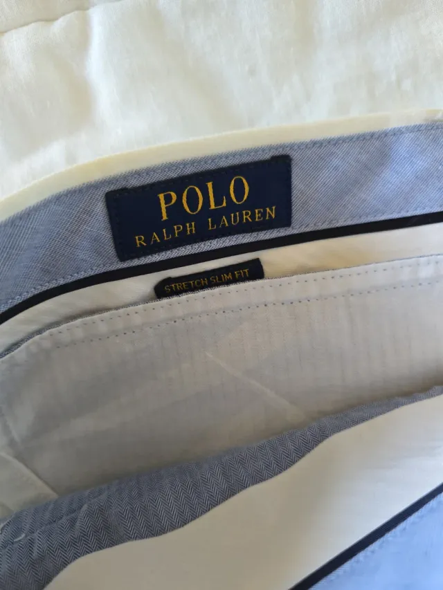 Pantalón Polo Ralph Lauren Blanco Hombre