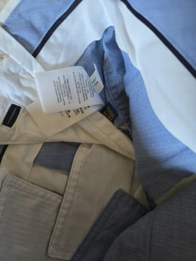 Pantalón Polo Ralph Lauren Blanco Hombre