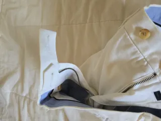 Pantalón Polo Ralph Lauren Blanco Hombre