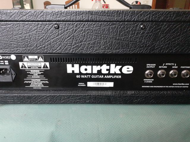 Cabezal Guitarra Hartke GT-60