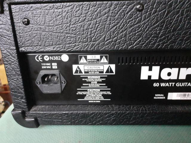 Cabezal Guitarra Hartke GT-60