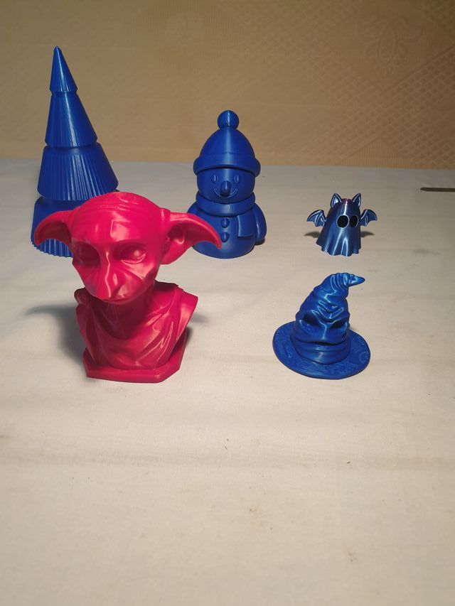 Lote 4 - figuras 3D Harry Potter