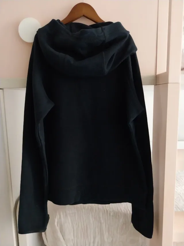 Sudadera Nike Tech Fleece Negra con Cremallera