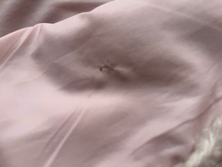 Abrigo pelo rosa Bershka