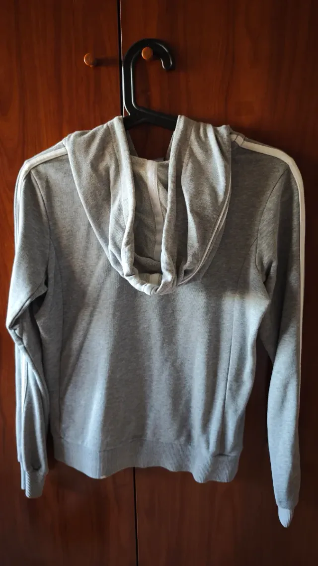 Sudadera Nike Air Gris y Blanca
