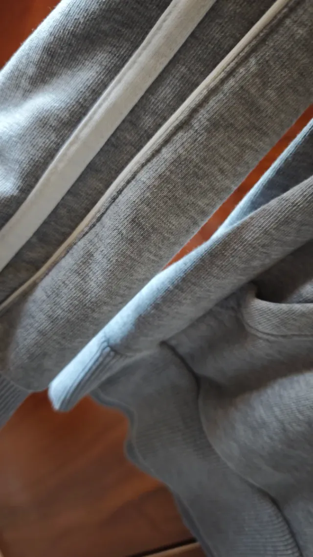 Sudadera Nike Air Gris y Blanca