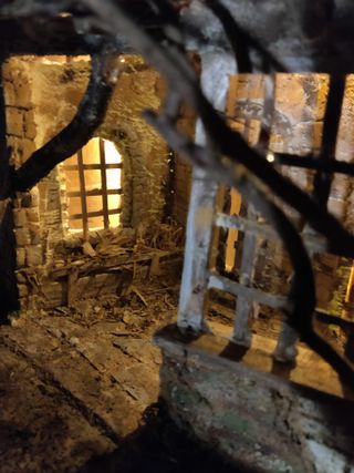 Presepe Napoletano San Gregorio Armeno 16 con luci