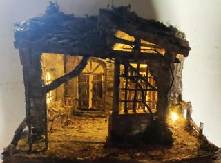 Presepe Napoletano San Gregorio Armeno 16 con luci