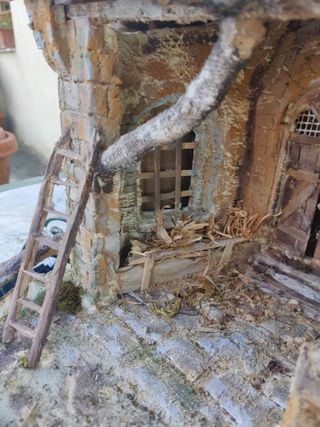 Presepe Napoletano San Gregorio Armeno 16 con luci