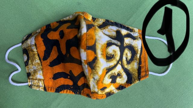 Mascarillas tela de filtro. Únicas - hechas a mano