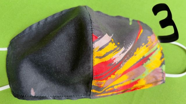 Mascarillas tela de filtro. Únicas - hechas a mano