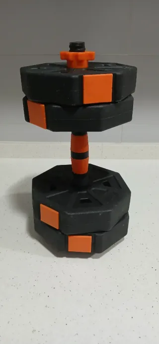 Mancuernas ajustables con discos 2 de 1.5kg y 2kg