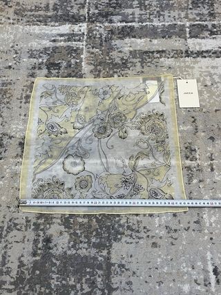 Foulard Jucca bianco e giallo