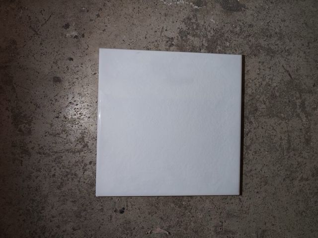 15 azulejos blancos cuadrados pequeños 20x20