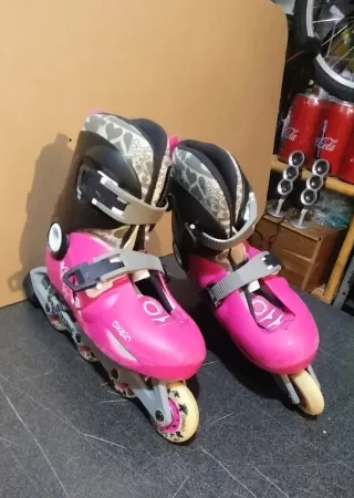 Set Pattini in Linea e Protezioni Bambina