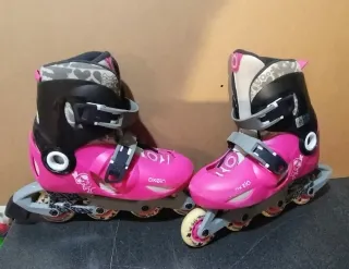 Set Pattini in Linea e Protezioni Bambina