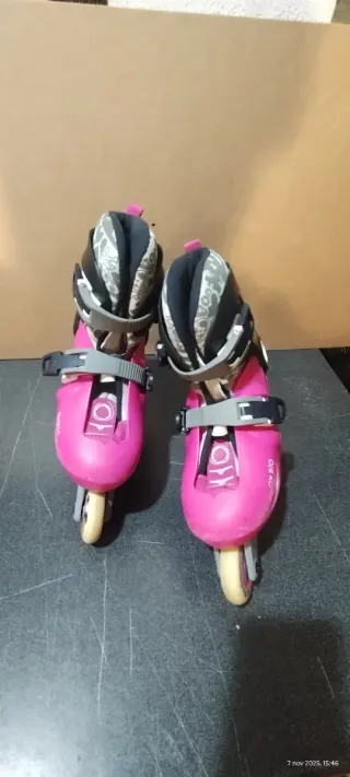 Set Pattini in Linea e Protezioni Bambina