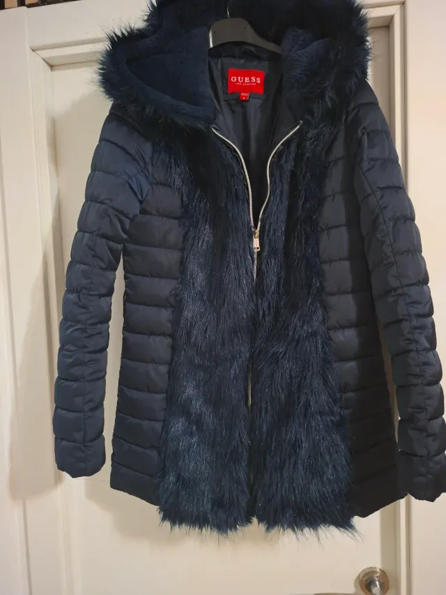 Abrigo Guess Azul Talla S