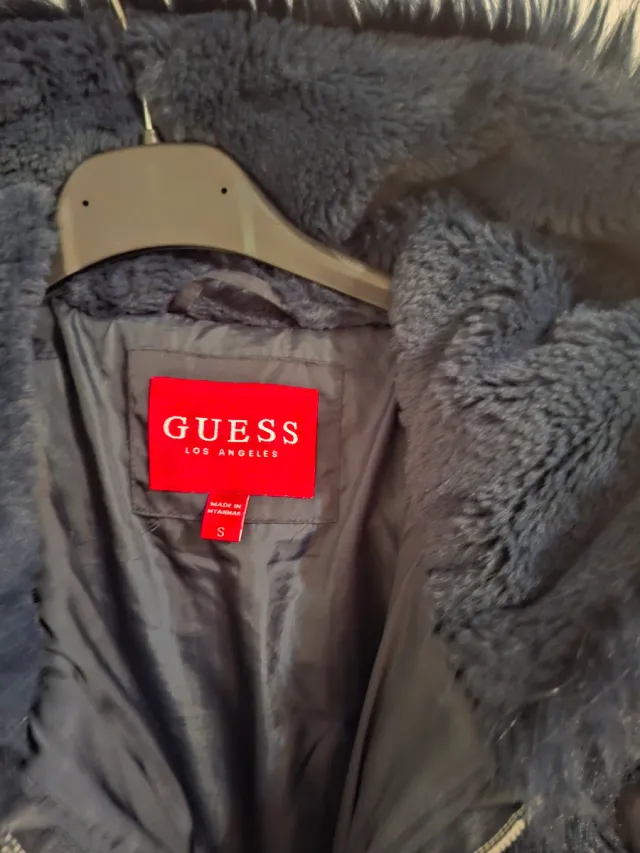 Abrigo Guess Azul Talla S