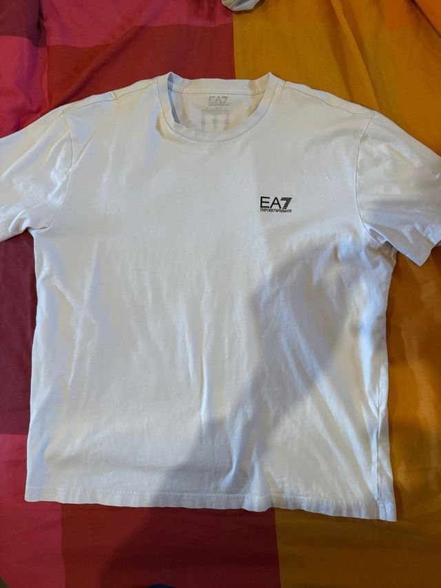Maglietta EA7 bianca uomo