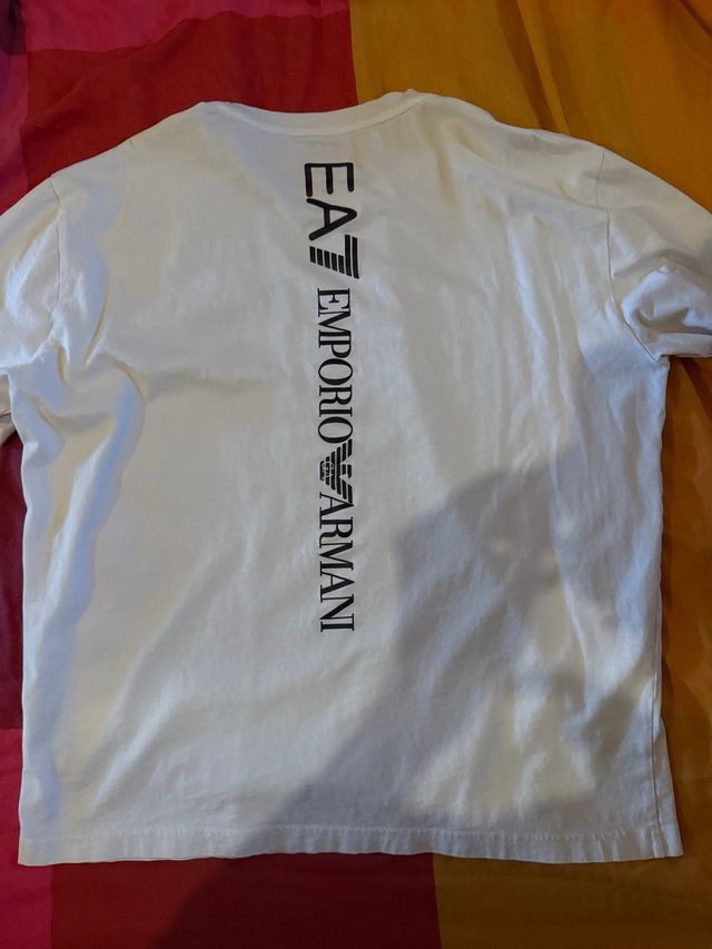 Maglietta EA7 bianca uomo