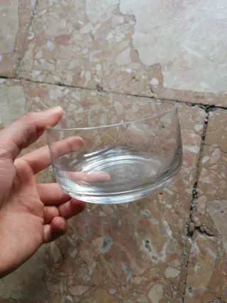 Set 11 ciotole vetro trasparenti