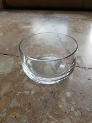 Set 11 ciotole vetro trasparenti