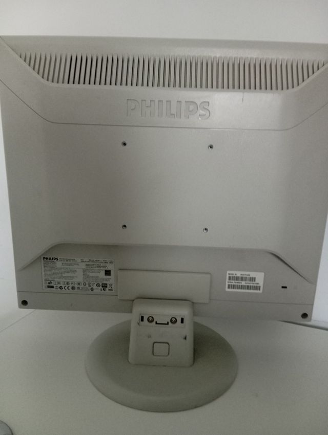Monitor Philips 190S7FG/00 Gris/Blanco