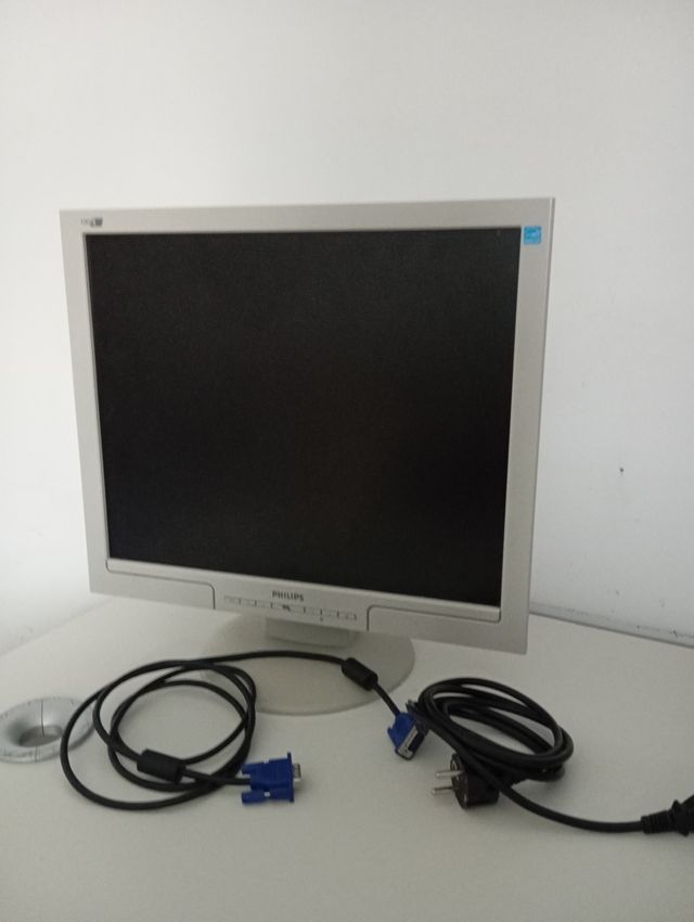 Monitor Philips 190S7FG/00 Gris/Blanco