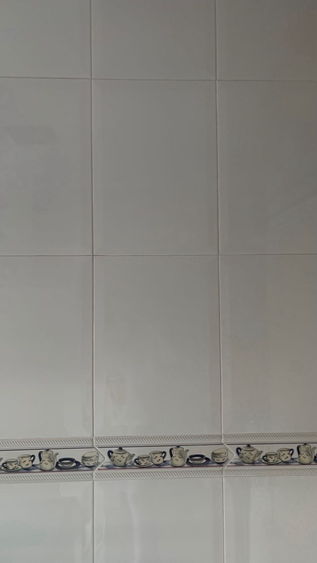 10 azulejos blancos pequeños 45x31,5