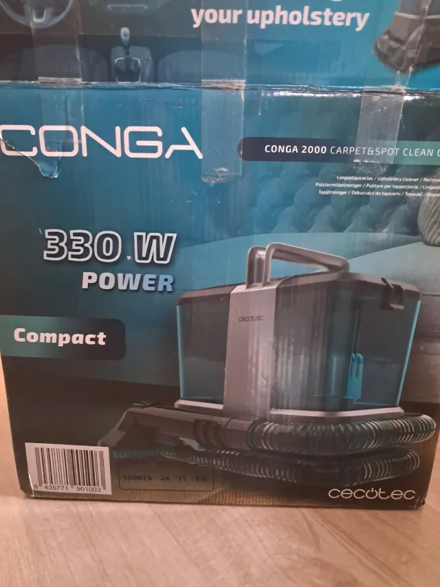 Aspirador tapicería Conga 2000