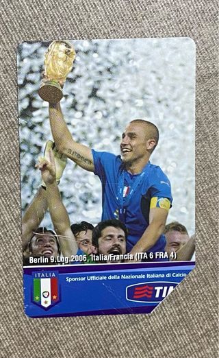 Tessera Telecom Italia Campione del Mondo 2006