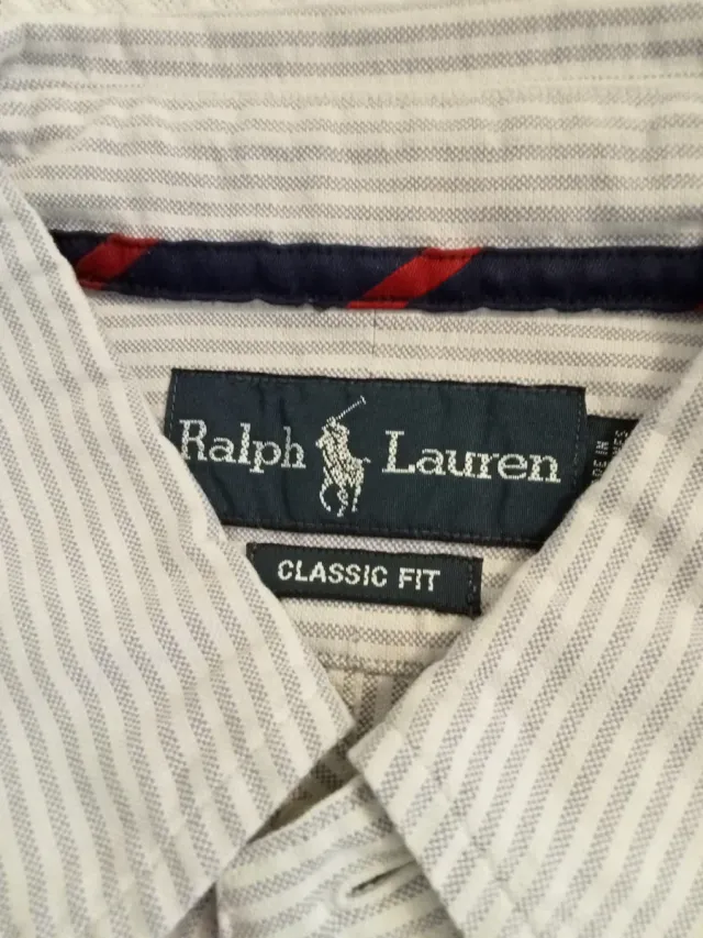 Camisa Polo Ralph Lauren Rayas