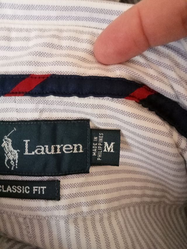 Camisa Polo Ralph Lauren Rayas