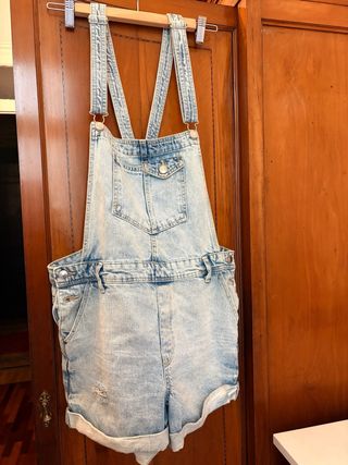 Peto vaquero corto talla L
