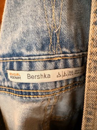 Peto vaquero corto talla L