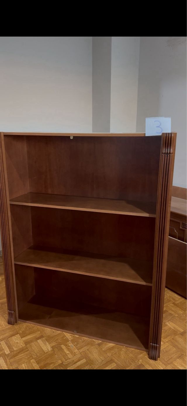 Mobile soggiorno in legno e vetro