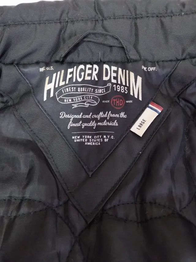 Parka Tommy Hilfiger Negra Talla M