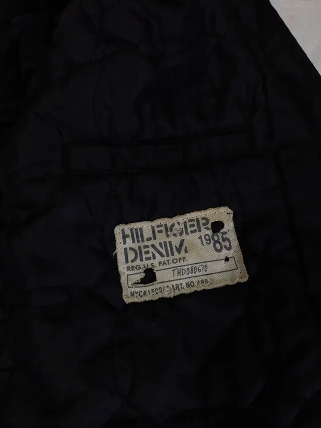 Parka Tommy Hilfiger Negra Talla M