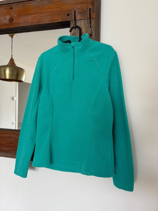 Forro polar Quechua mujer turquesa