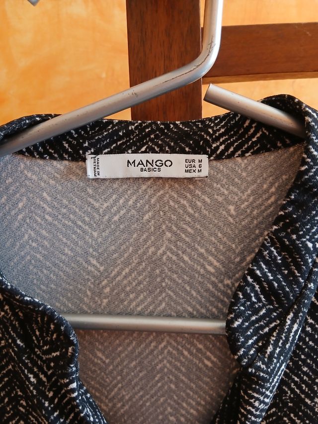 Vestido Mango Talla M Estampado